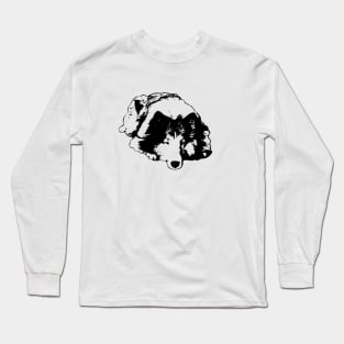 Rough Collie Minimalist Long Sleeve T-Shirt